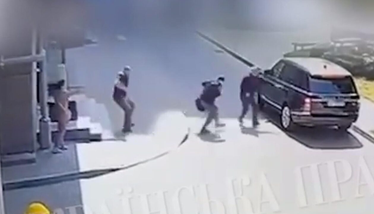 Оприлюднено відео замаху на Стерненка