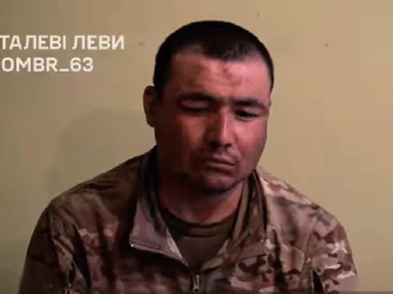 ЗСУ взяли в полон узбекистанця, який воював за РФ