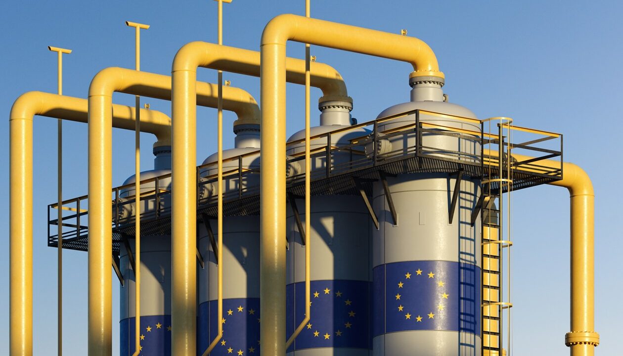 Газові сховища ЄС заповнені лише на третину