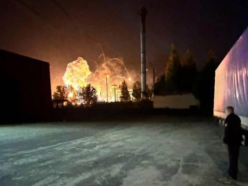 У Брянську знищено вертоліт Мі-8 - соцмережі
