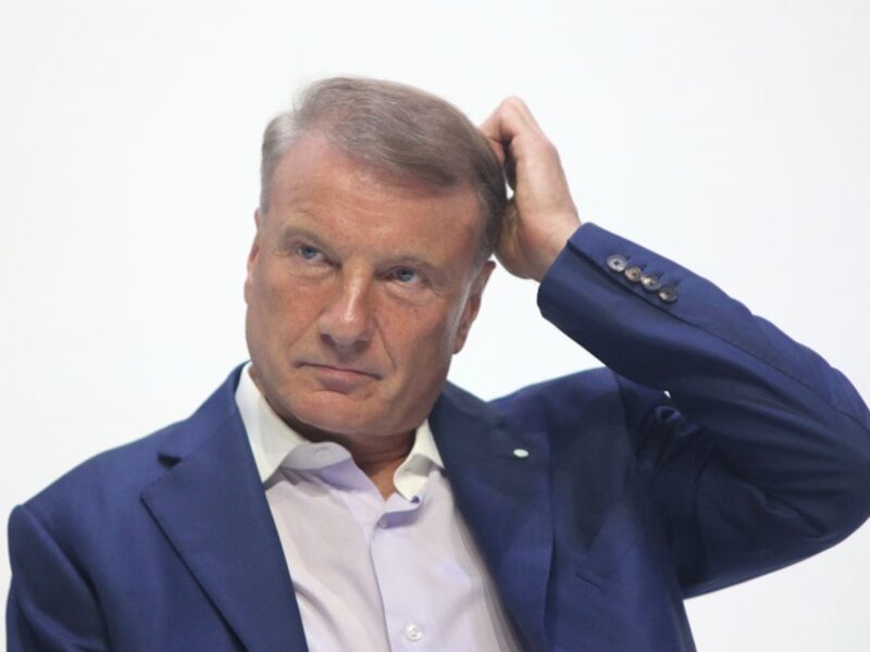 Голова Сбєрбанку визнав "ідеальний шторм" в економіці Росії