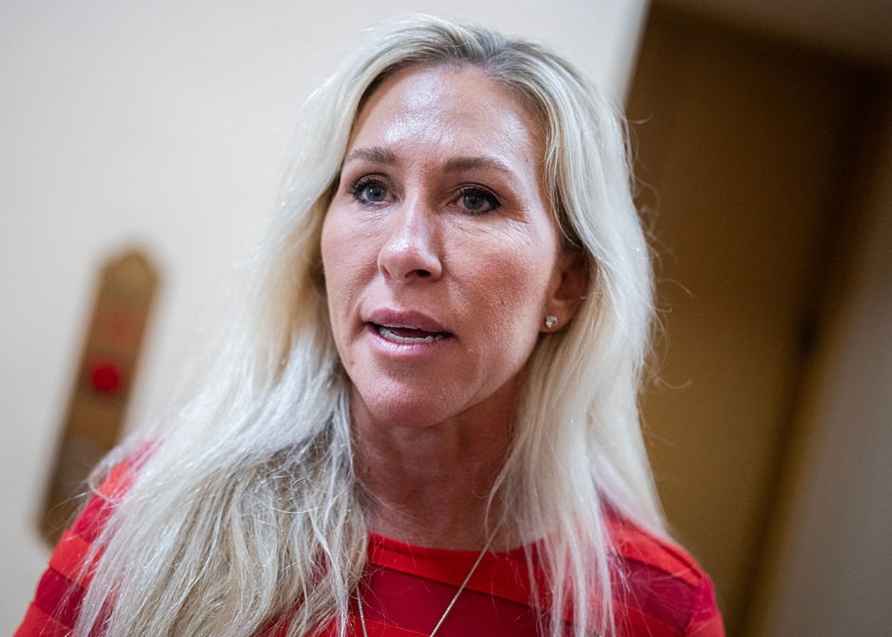 Конгресвумен Ґрін поширила фейк про мітинг у Києві