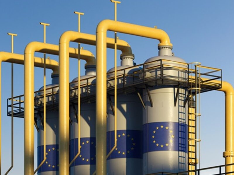 Європа рекордними темпами закачує газ у підземні сховища