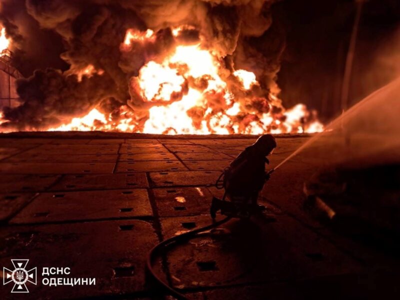 ДСНС показала наслідки удару по Одещині