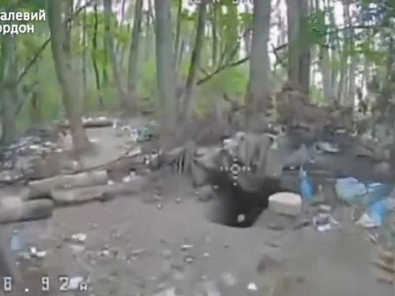 Прикордонники показали знищення росіян на Курському напрямку