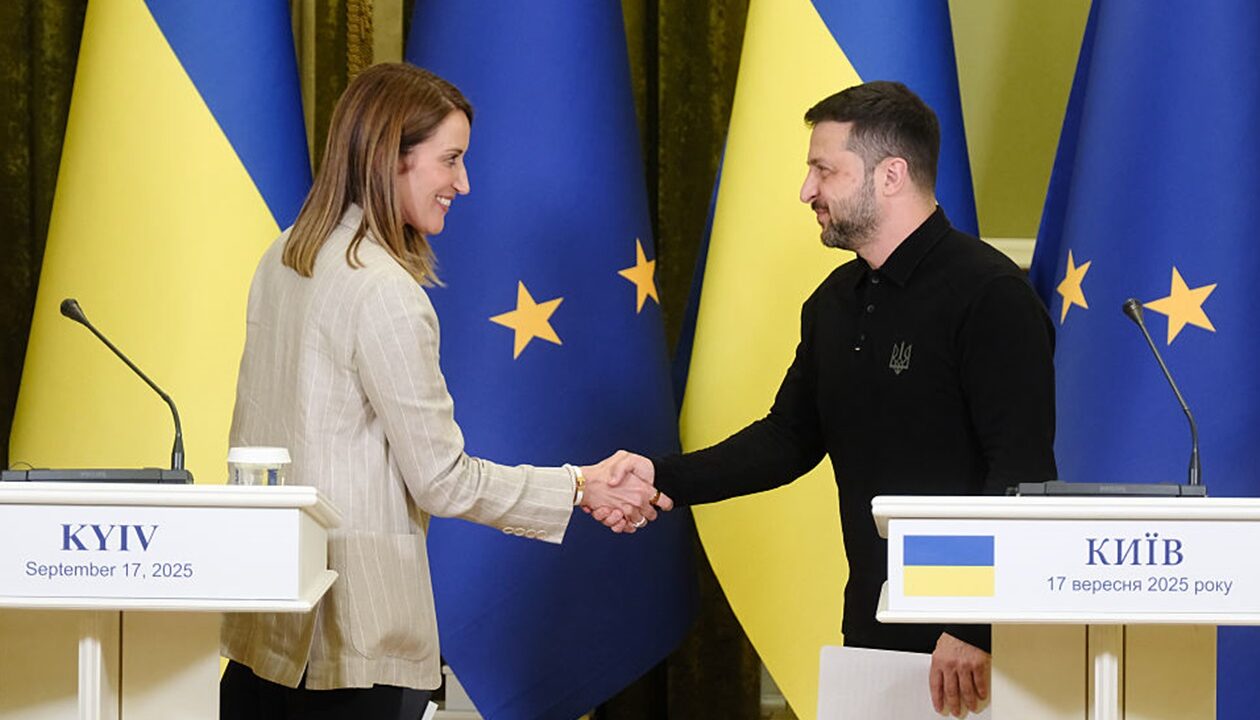 Зеленський зустрівся з головою Європарламенту