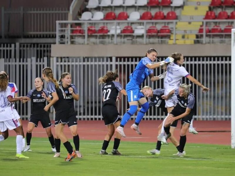 Відео поразки жіночого Колоса в Кубку Європи