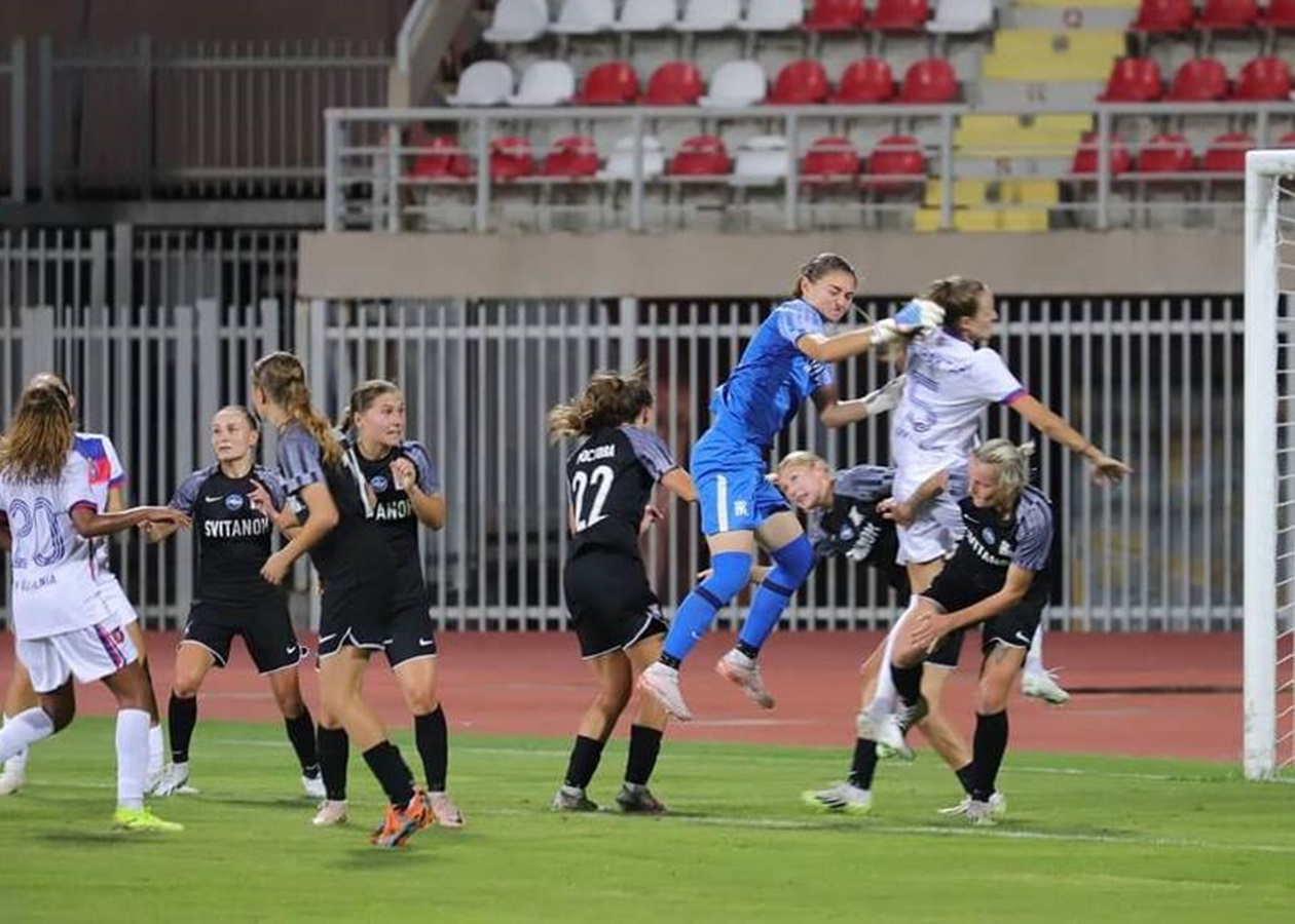 Відео поразки жіночого Колоса в Кубку Європи