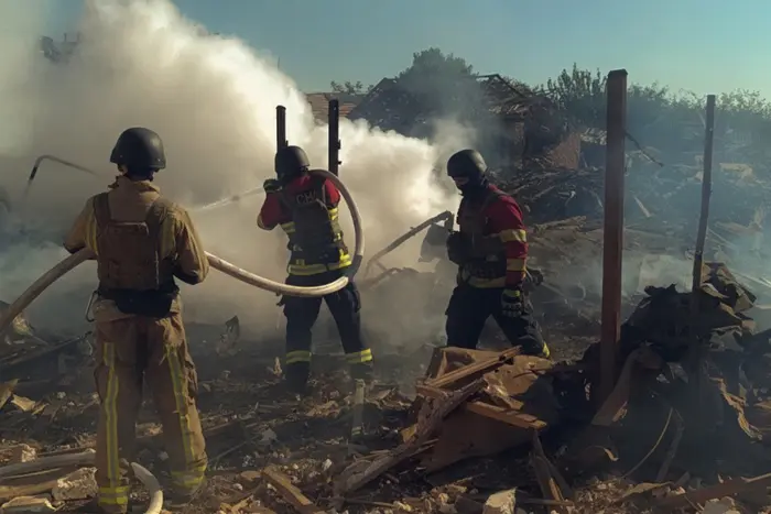 Удар по Сумщині: є загиблі та поранені (фото)