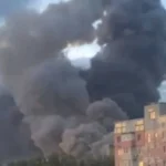 З’явились перші кадри наслідків ворожої атаки на Дніпро