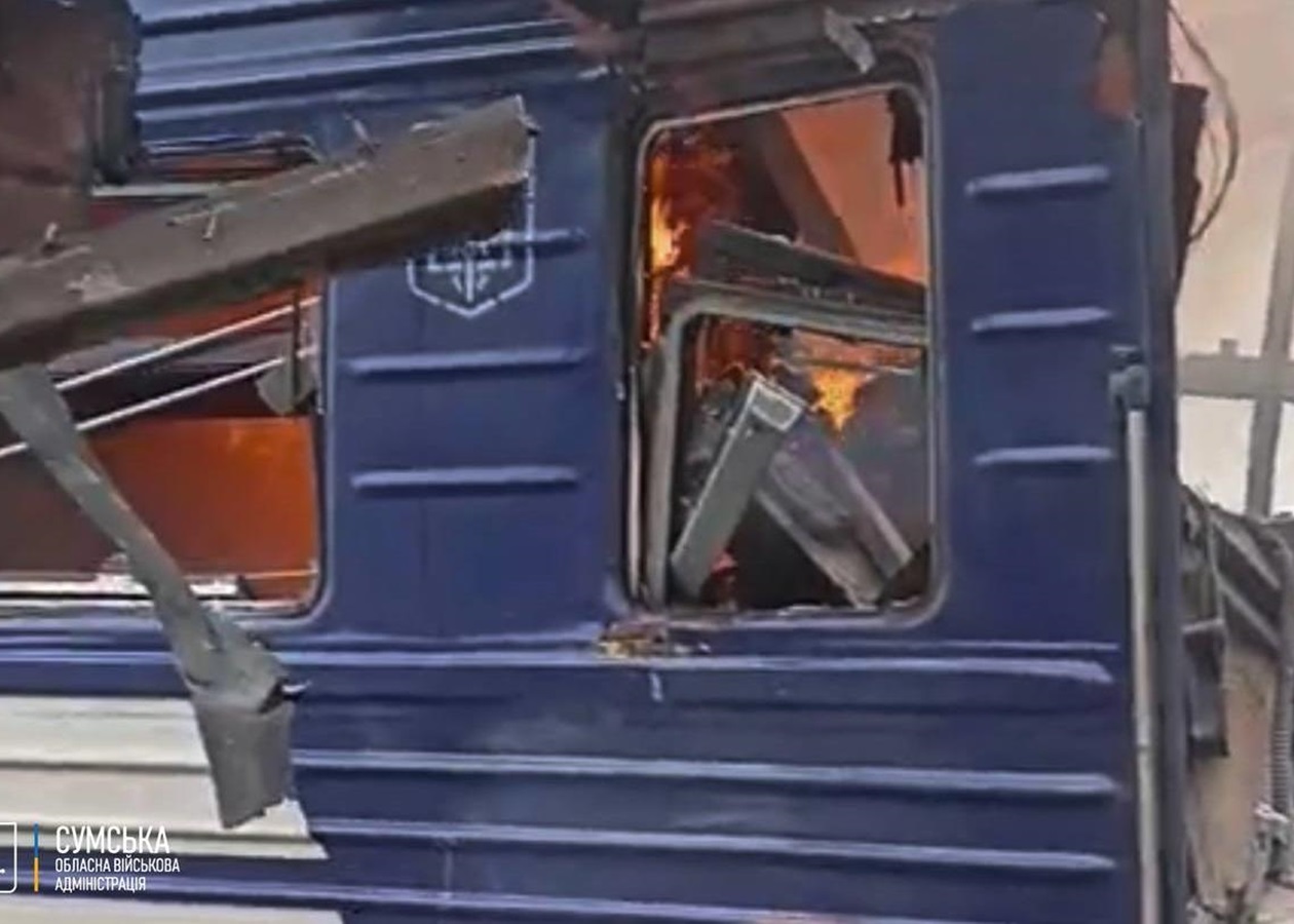 У Шостці атаковано поїзд, десятки поранених