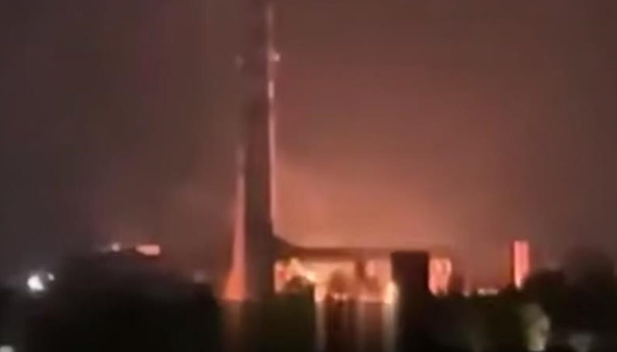 У Брянській області після атаки спалахнула ТЕЦ