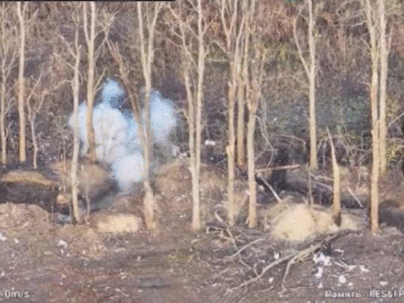 У ДПСУ показали знищення позицій РФ на Курщині