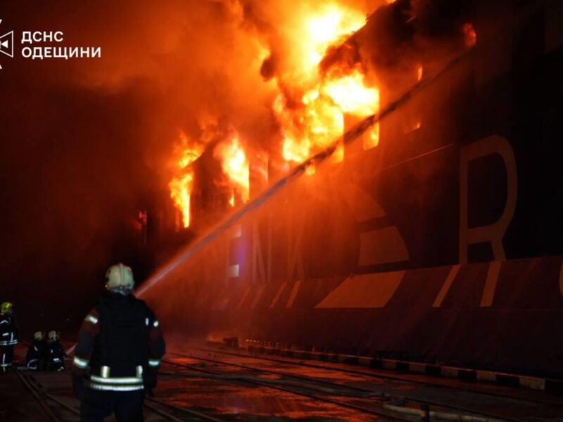 Зеленський відреагував на удар по судну на Одещині