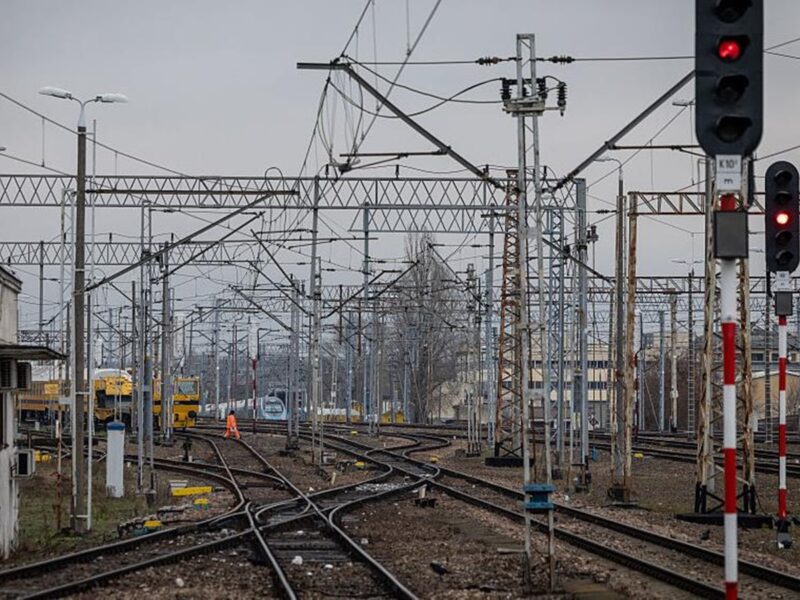 Пошкодження залізничної колії виявили в центральній Польщі