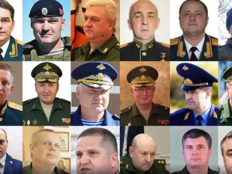 Від початку війни загинули щонайменше 19 російських генералів - ЗМІ