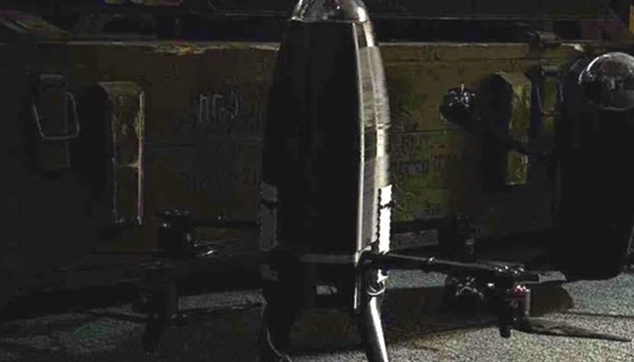 Український дрон збив реактивний Шахед із ракетою