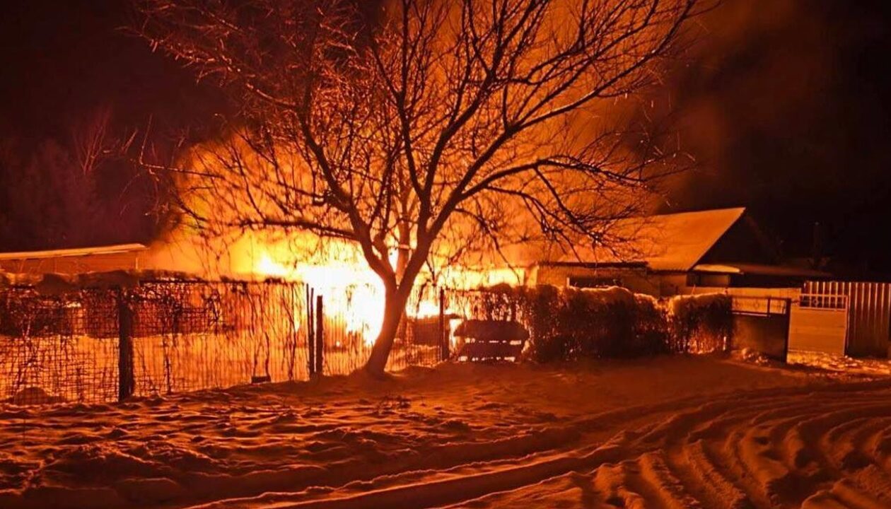 У Запоріжжі сталася пожежа внаслідок удару БПЛА