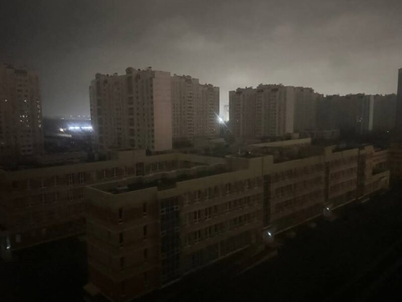 В російському Орлі після атаки БПЛА зникло світло
