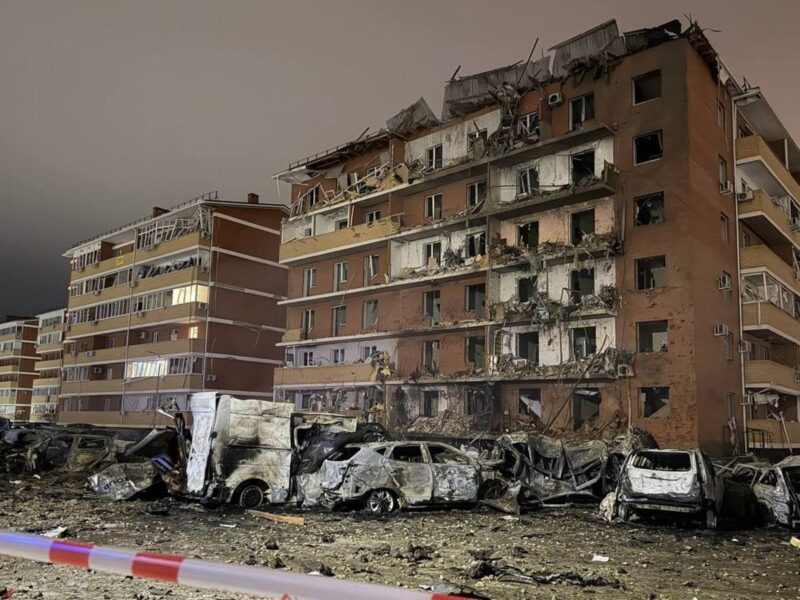 У РФ ракета ППО влучила у багатоповерхівку - OSINT