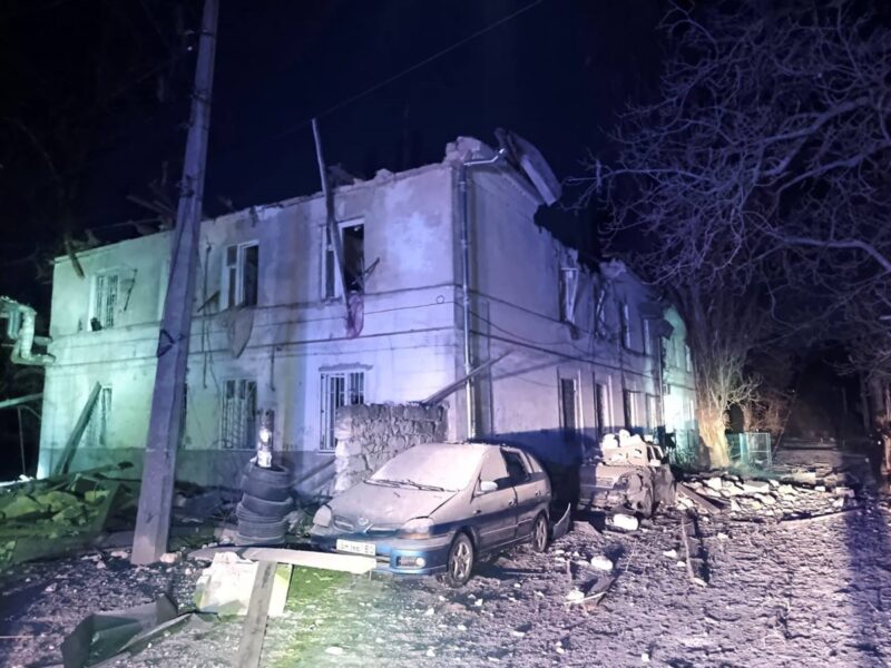 В Одесі показали наслідки атаки РФ у двох районах