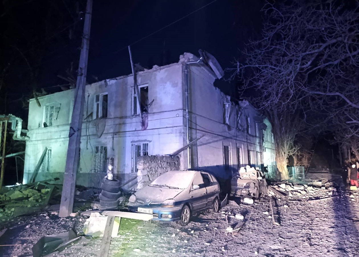 В Одесі показали наслідки атаки РФ у двох районах