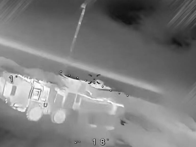 СБС уразили російський Панцир-С1 на Азовсталі