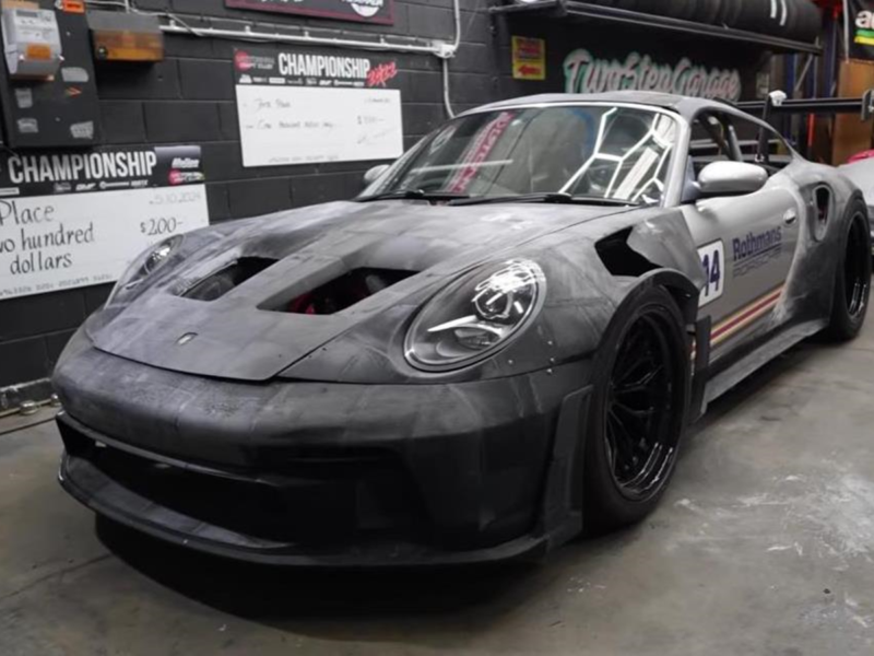 Блогер надрукував на 3D-принтері копію Porsche 911 GT3