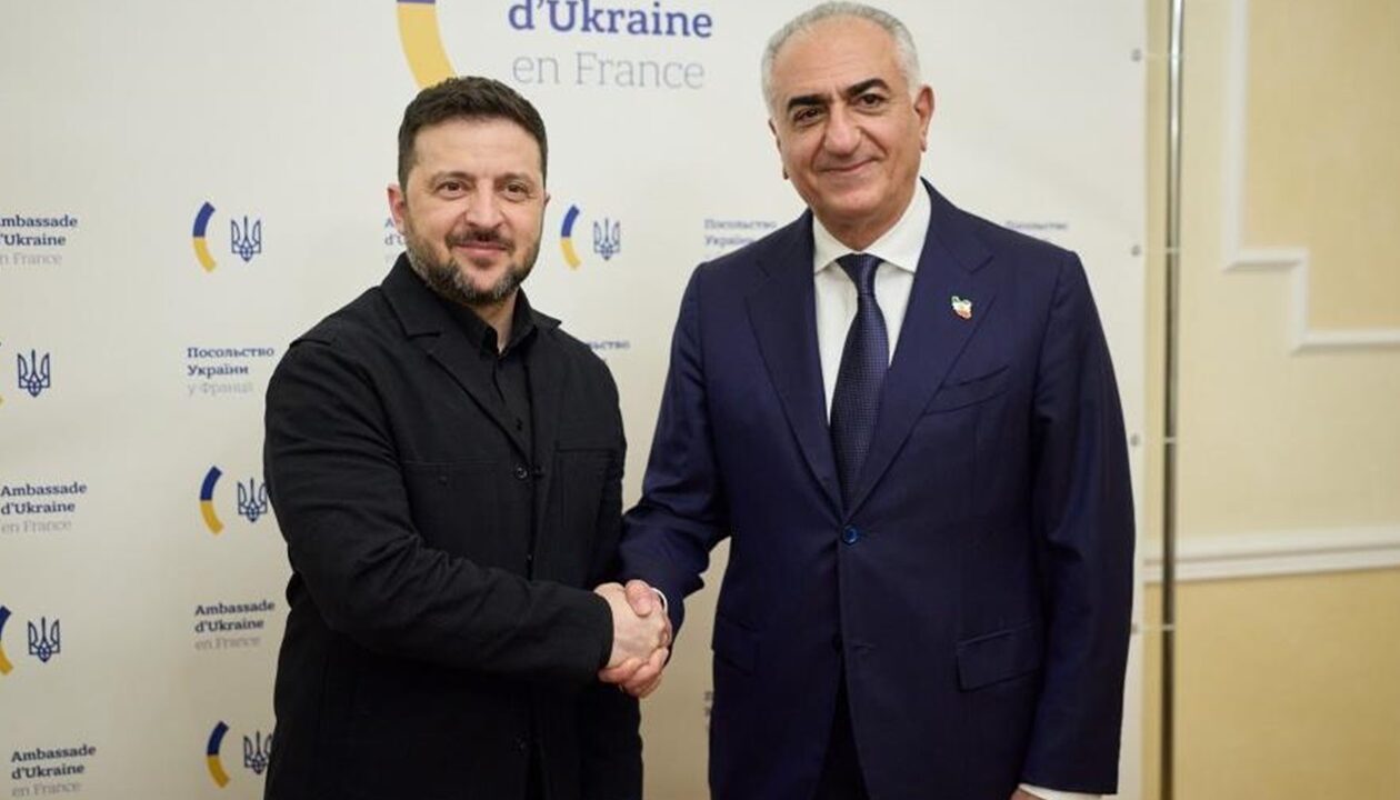 Зеленський знову зустрівся зі спадкоємним принцом Ірану