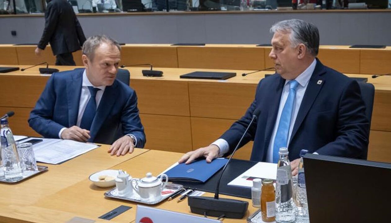 Орбан накинувся на Туска через відео про "руку Путіна"