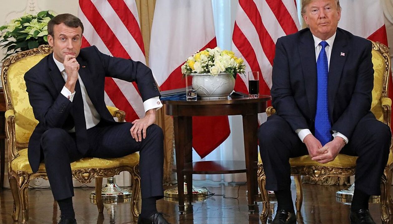 Трамп висміяв Макрона та його дружину, президент Франції відповів