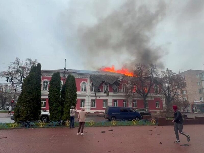 "Шахеди" атакували міськраду в Прилуках