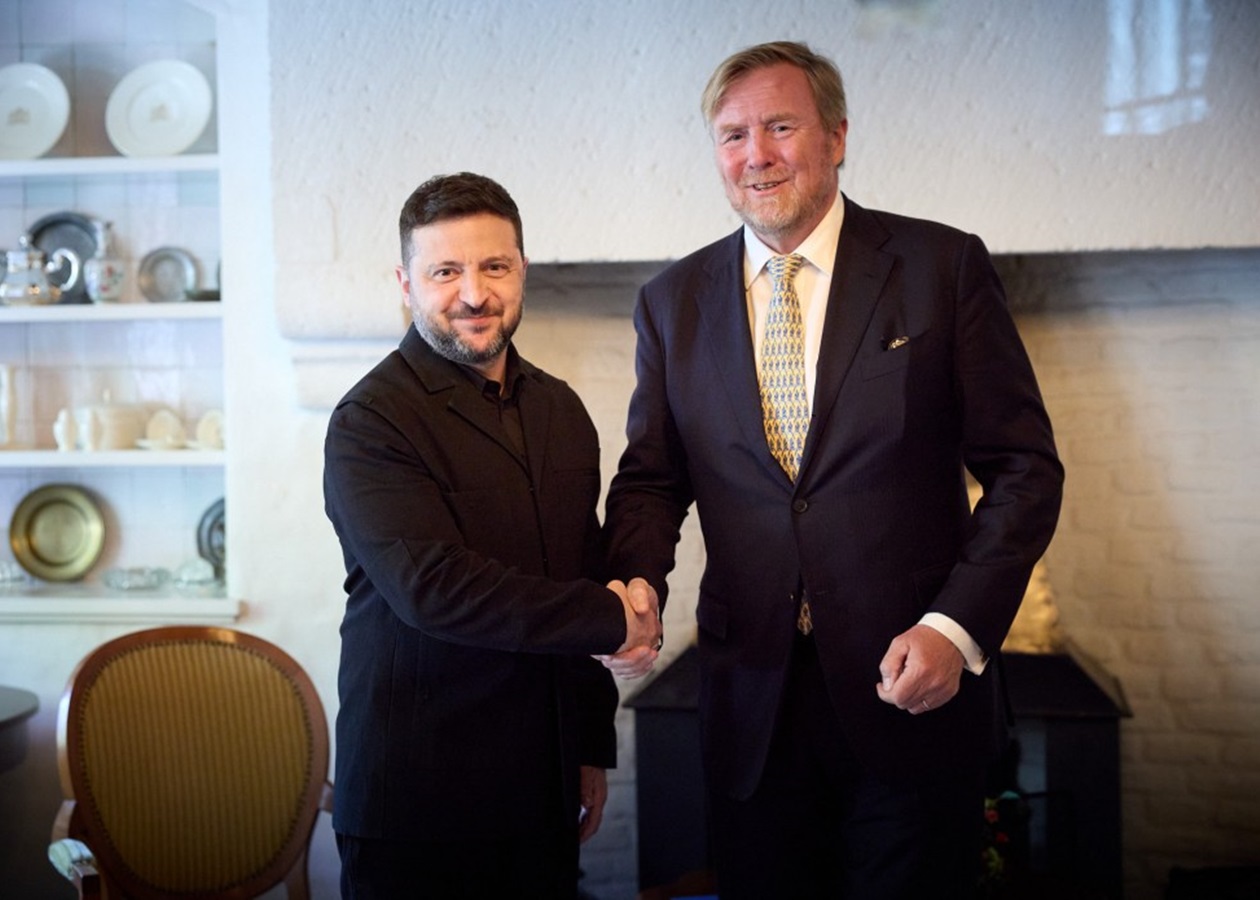 Зеленський провів зустріч із королем Нідерландів