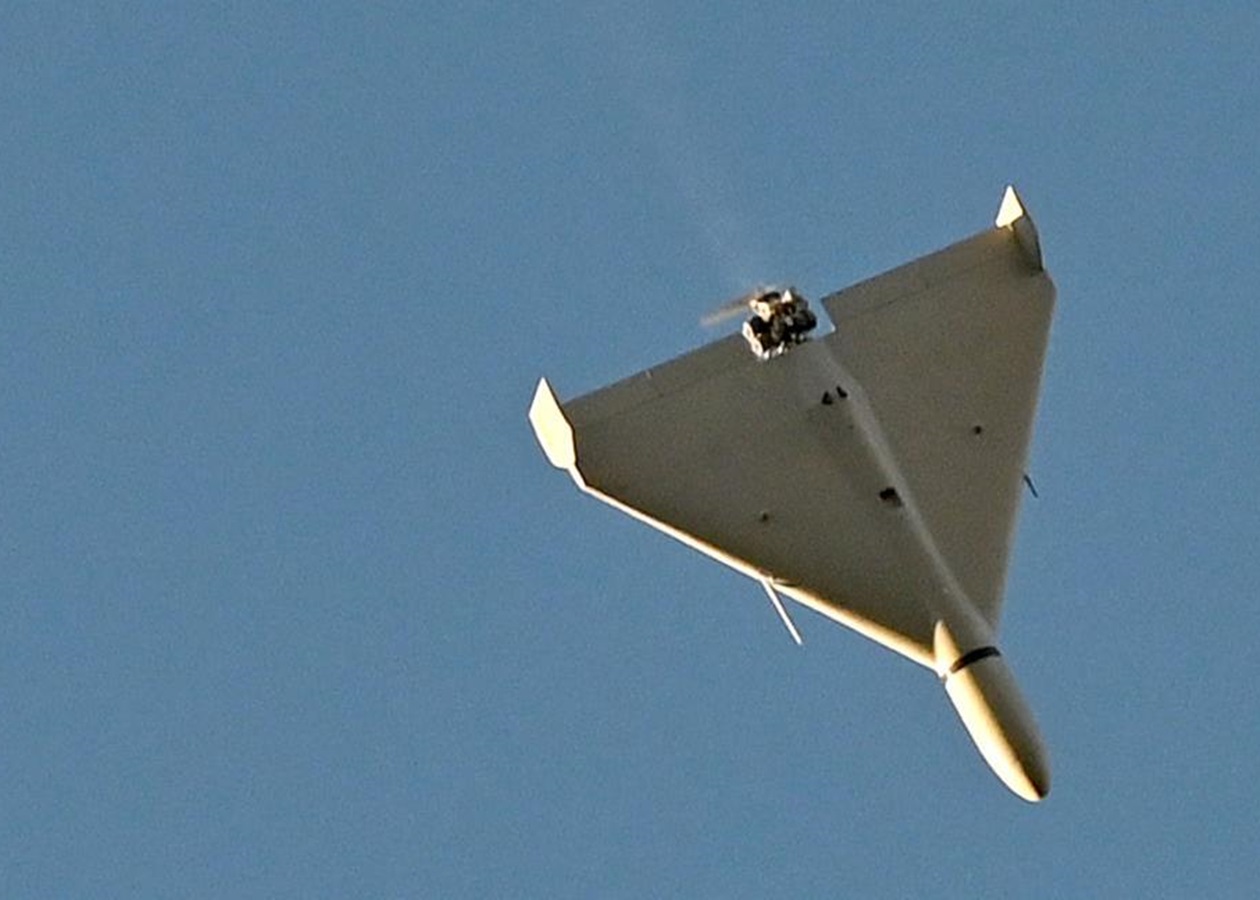 У Києві "шахед" влетів в озеро