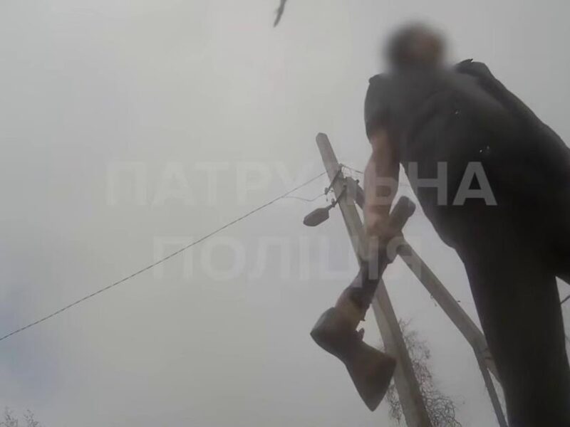 В Запоріжжі чоловік напав на поліцію під час затримання підозрюваного в ДТП