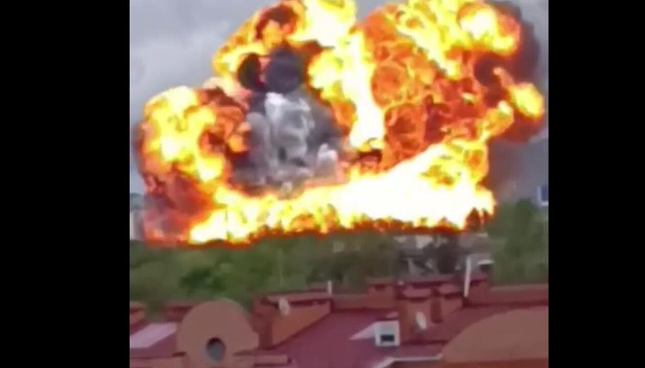 У російському П'ятигорську вибух знищив АЗС