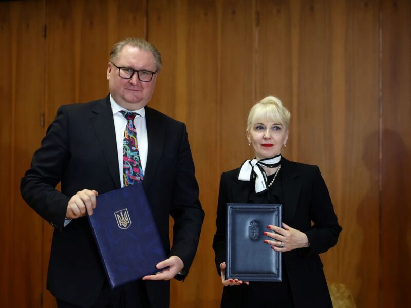 Україна та Сербія відновлять роботу з укладення угоди про вільну торгівлю