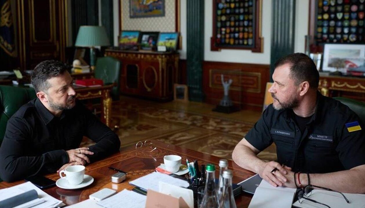Зеленський заслухав доповідь голови МВС