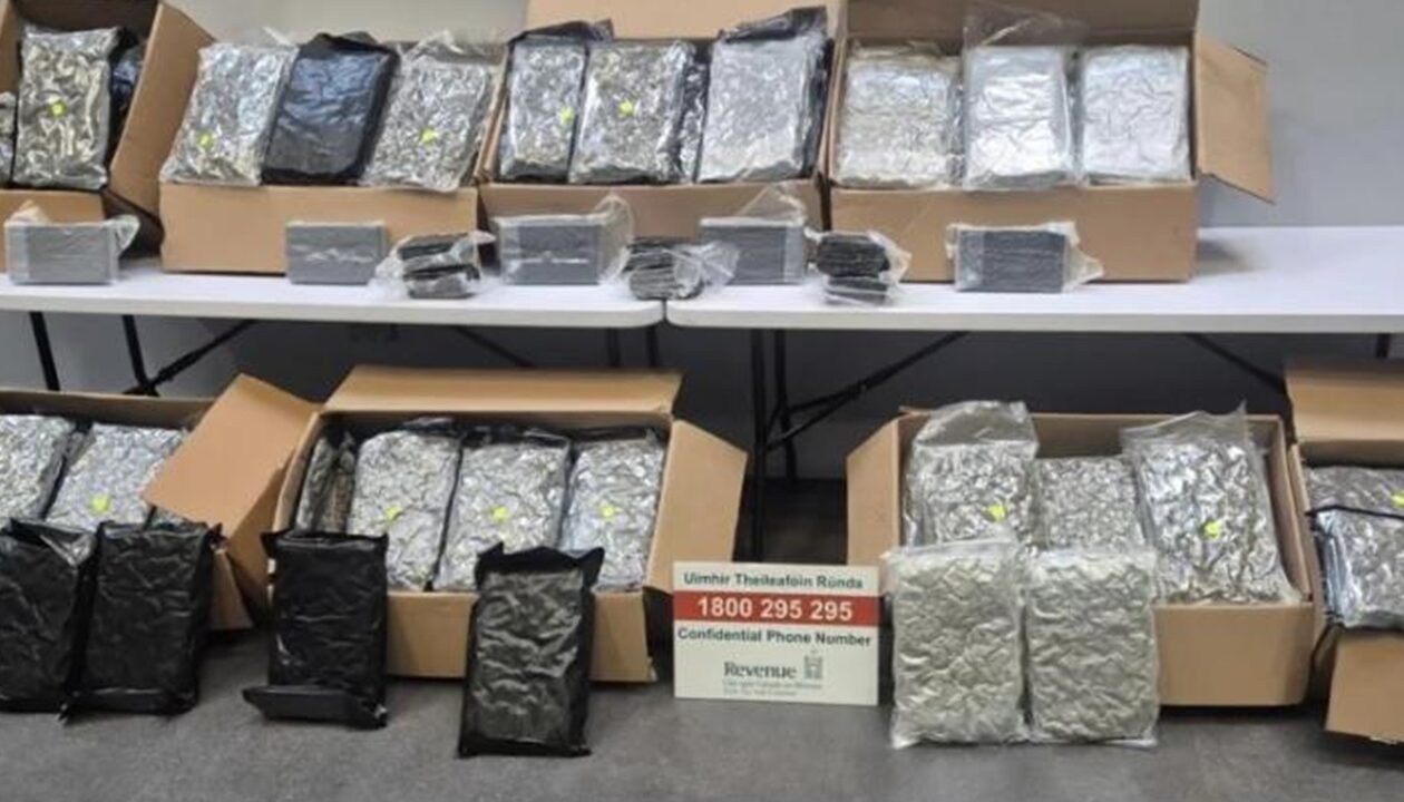 У Дубліні конфіскували десятки кілограмів канабісу та кокаїну