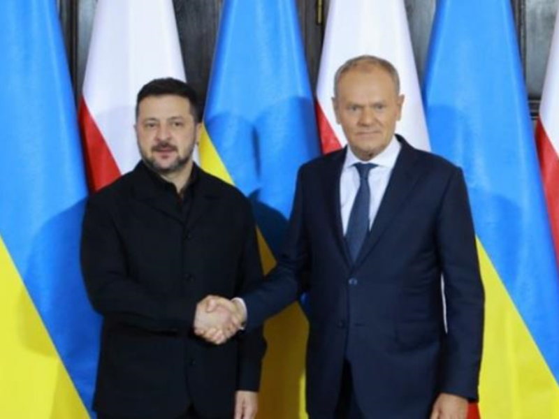 Зеленський розповів про зустріч з Туском