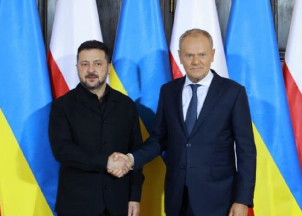 Зеленський розповів про зустріч з Туском