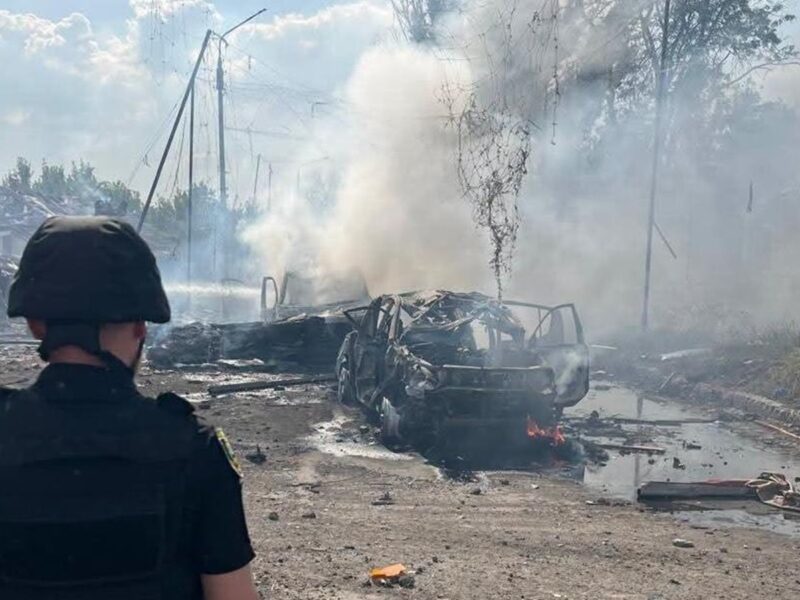 РФ вдарила по Слов'янську: є загиблий і п'ятеро поранених